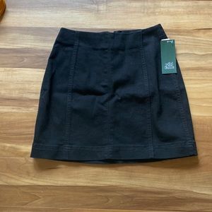 Wild Fable Jean skirt- black, size:00